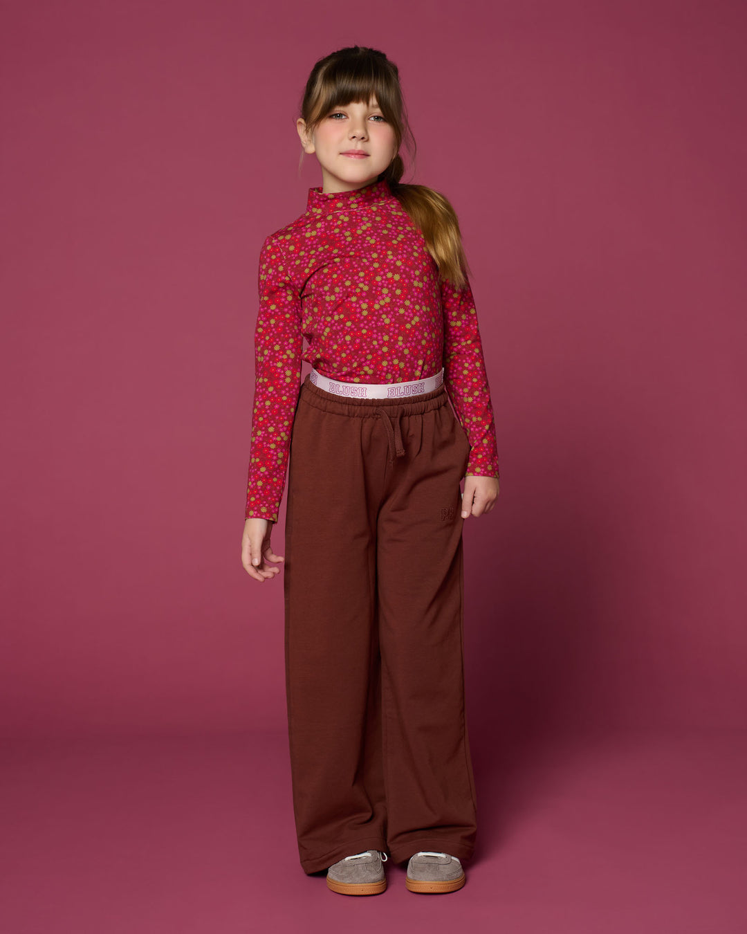 202 Turtle Neck - Winter Flower AOP