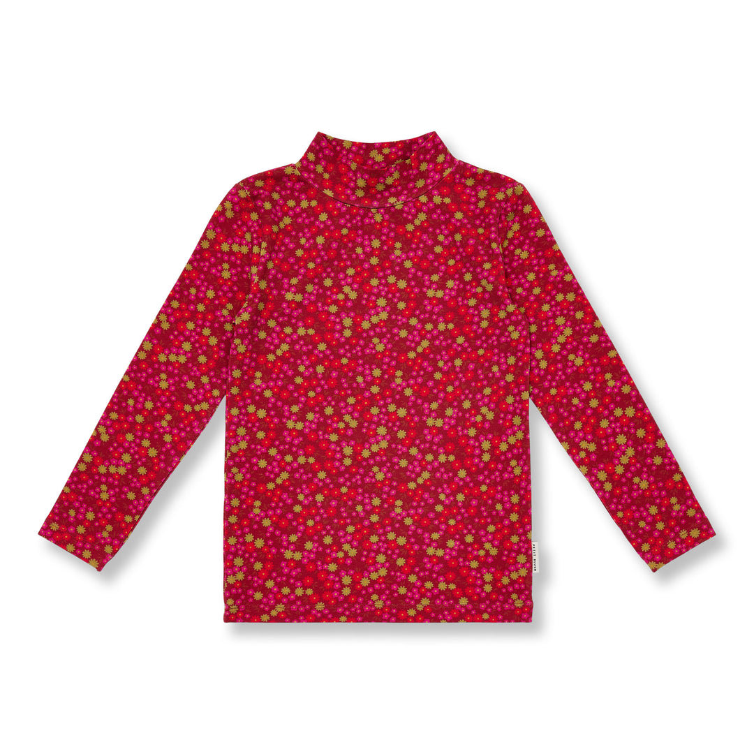 202 Turtle Neck - Winter Flower AOP
