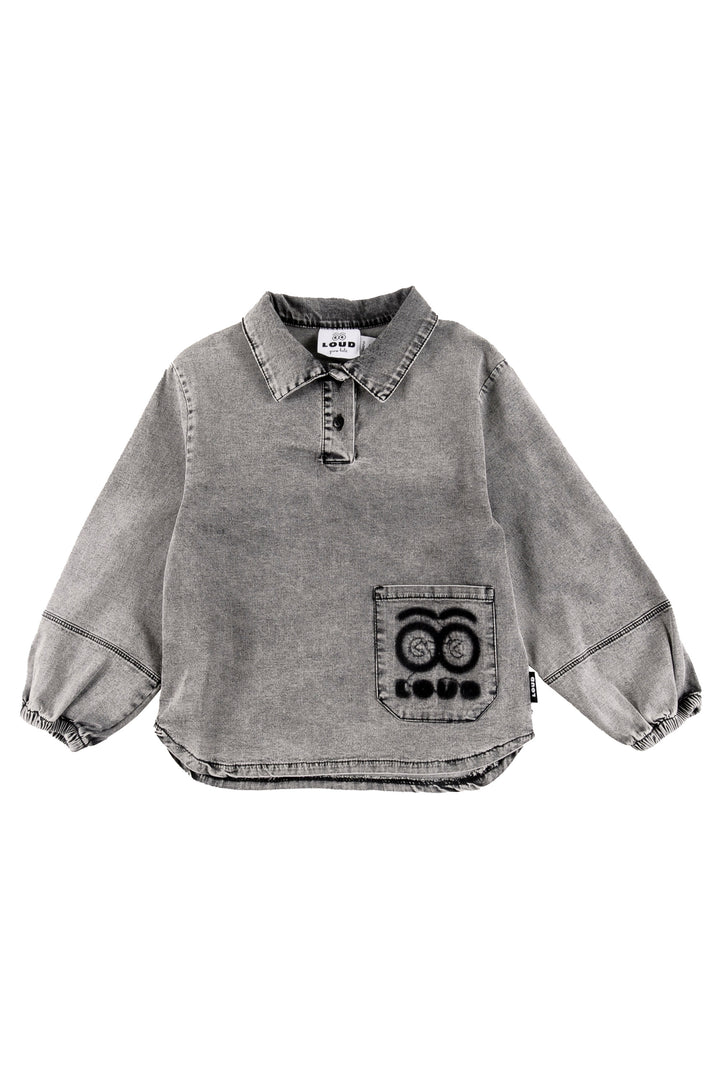 UDS01 TRUST-Shirt-LIGHT GREY stone wash
