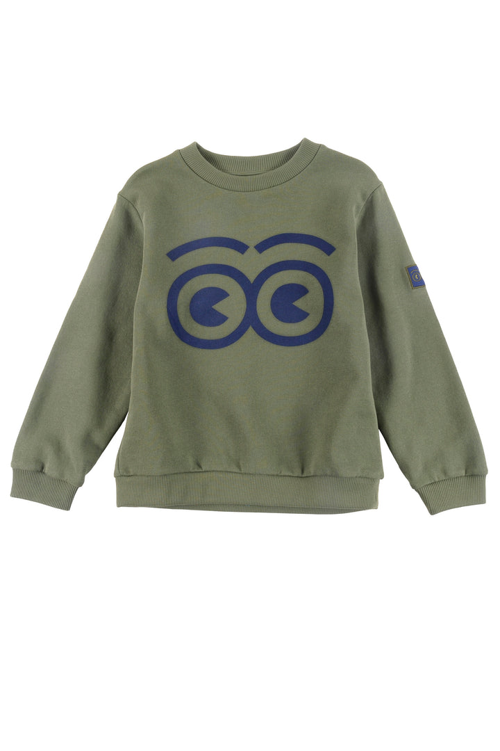 UJ01 FAMILY-Sweater Regular fit-GREEN