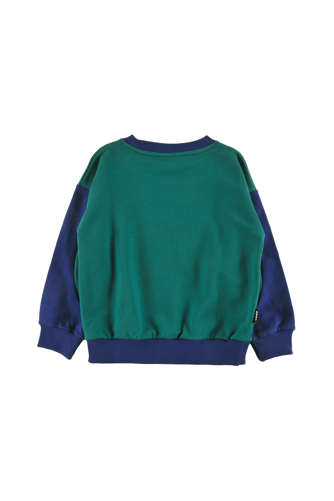 UJ04 SLEIGH SWEATER - GREEN/NAVY