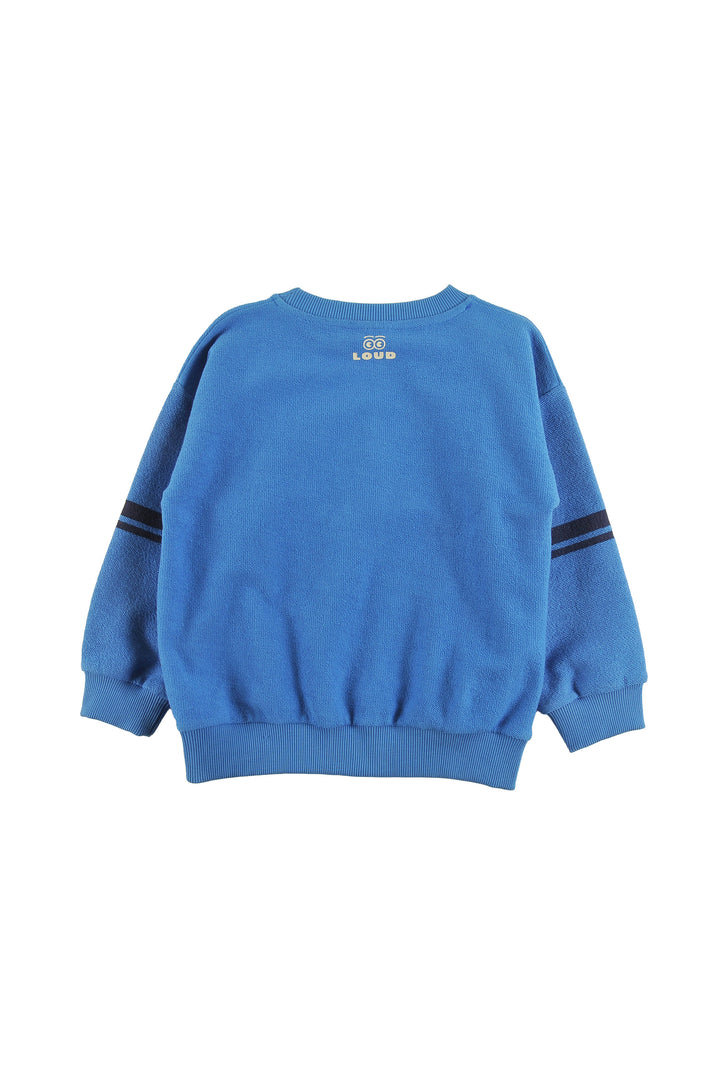 UJ06 HIGH SWEATER - MALIBU BLUE