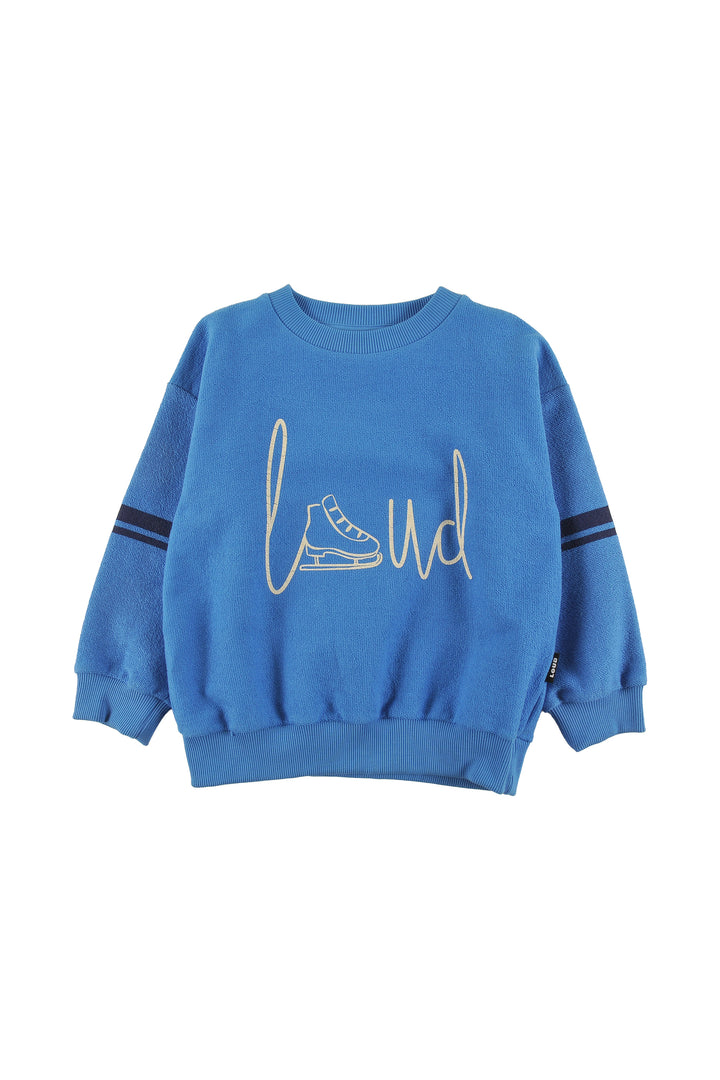 UJ06 HIGH SWEATER - MALIBU BLUE