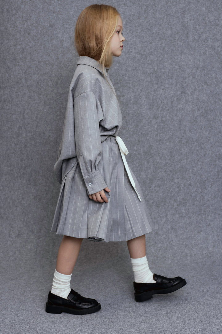 Ara-Skirt-Grey stripes