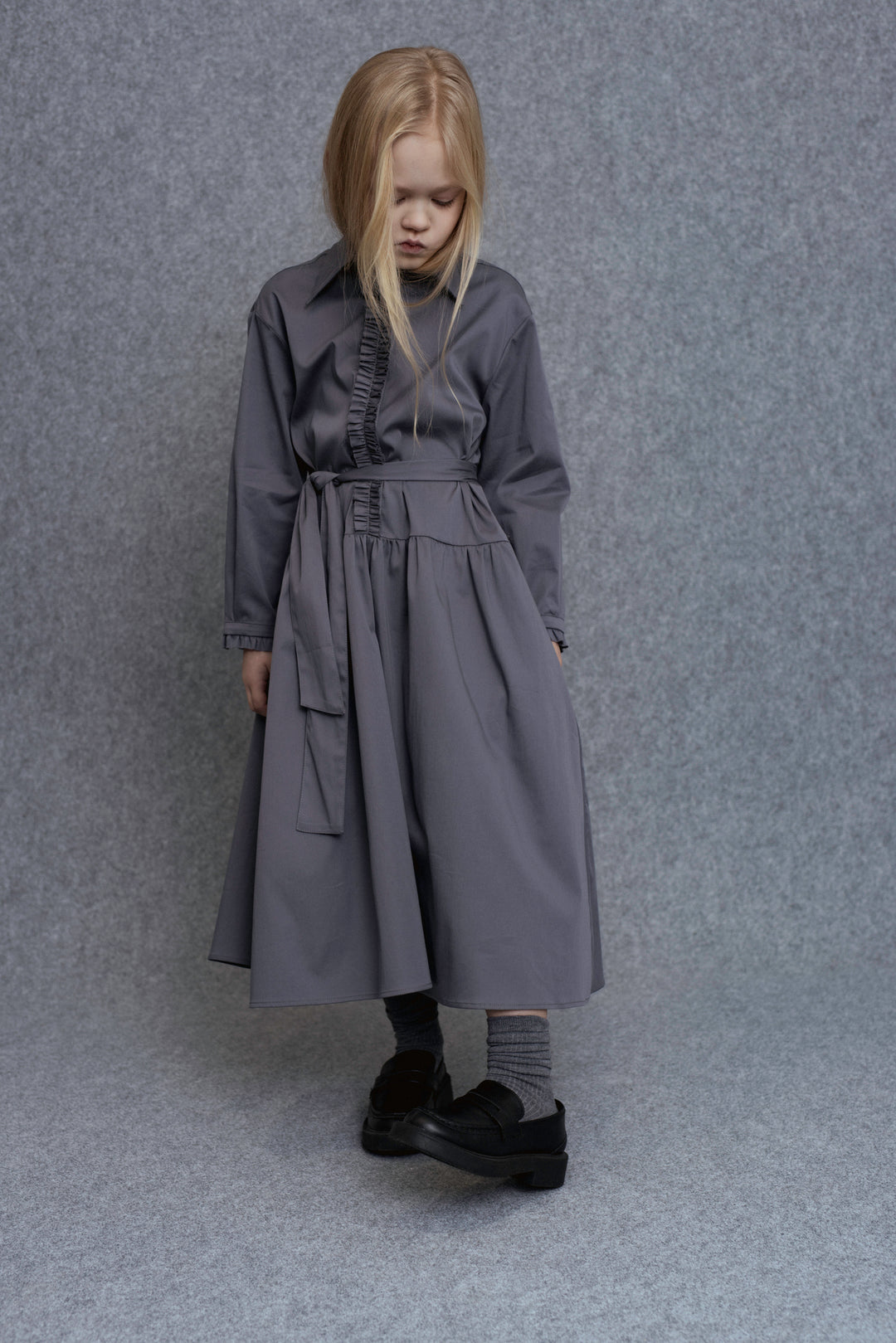 Inn-Dress-Grey Cindy