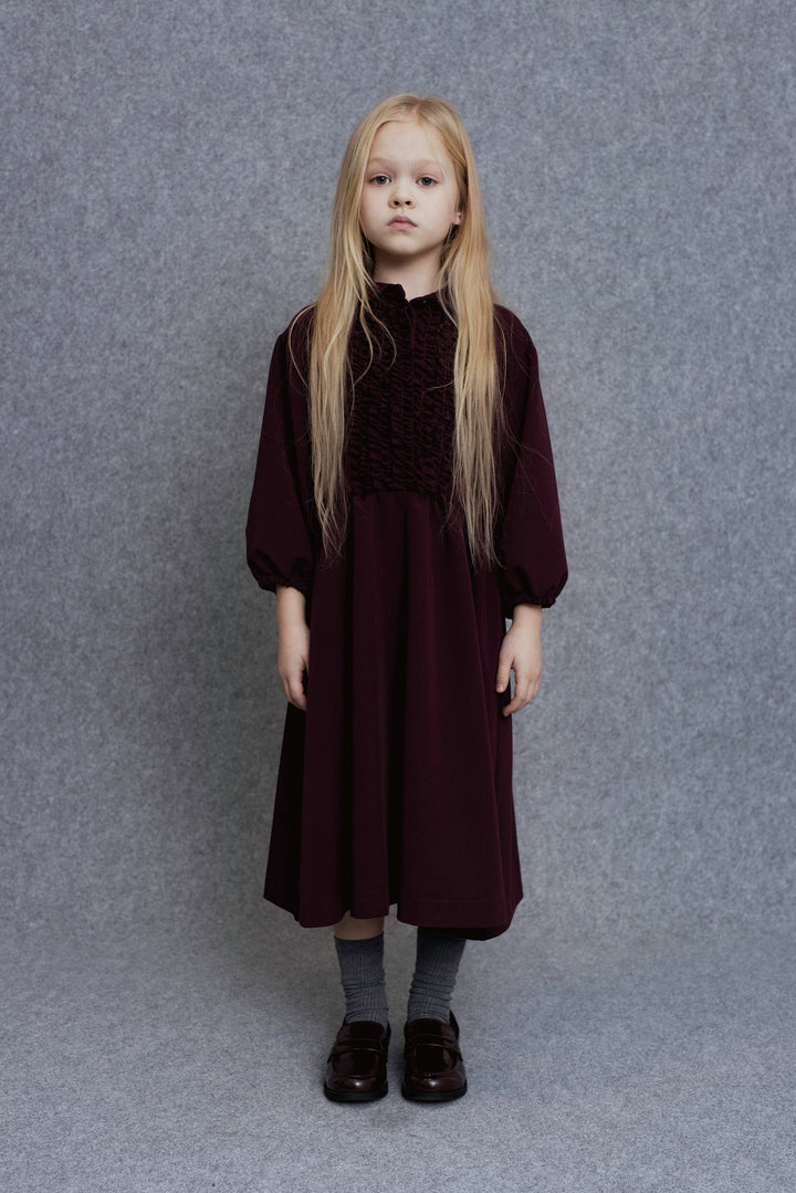 Oder-Dress-Dark Burgundy