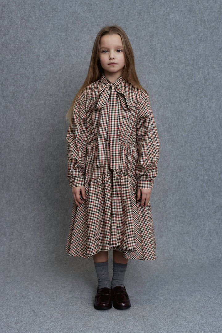 Sula-Dress-Red checks