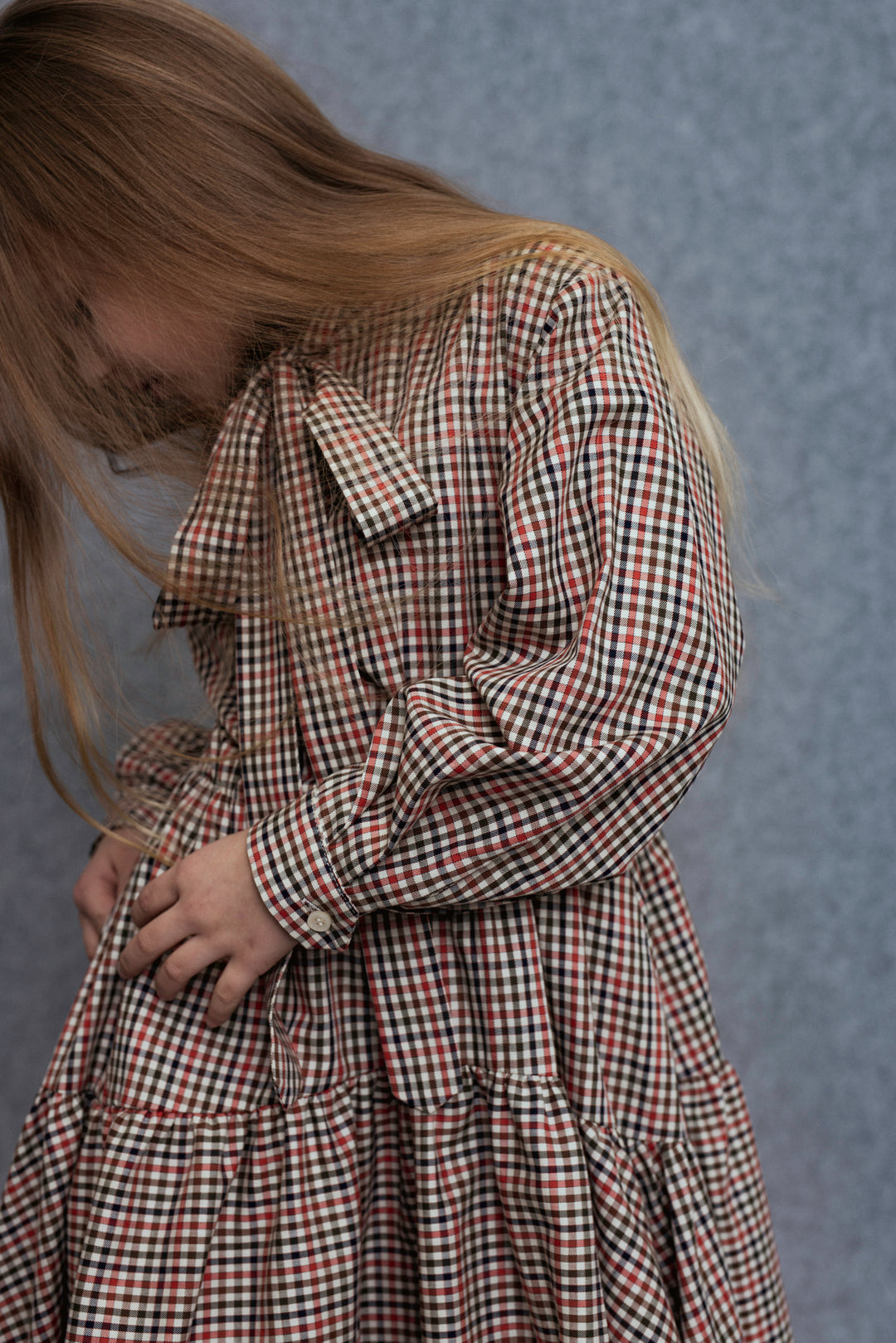 Sula-Dress-Red checks