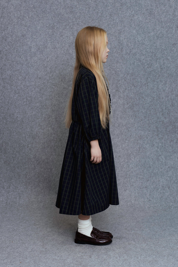 Weera-Dress-Green checks