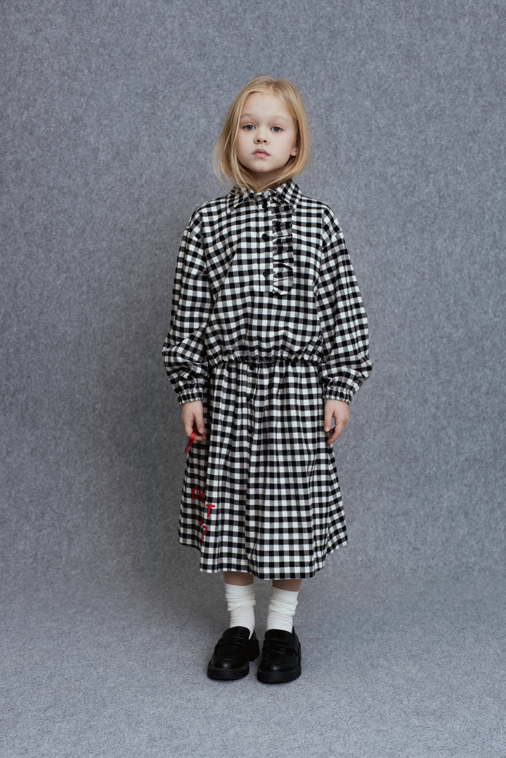 Dilon-Shirt-Black/White checks
