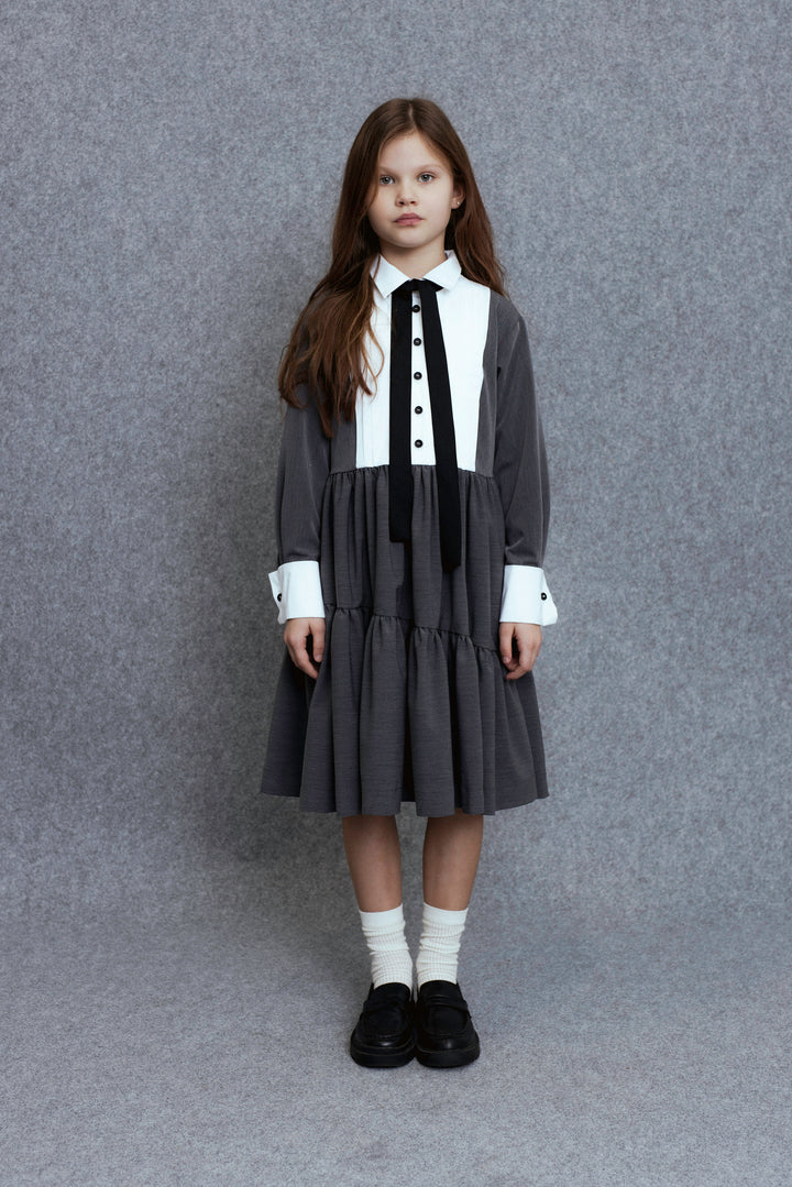 Douro-Dress-Dark grey