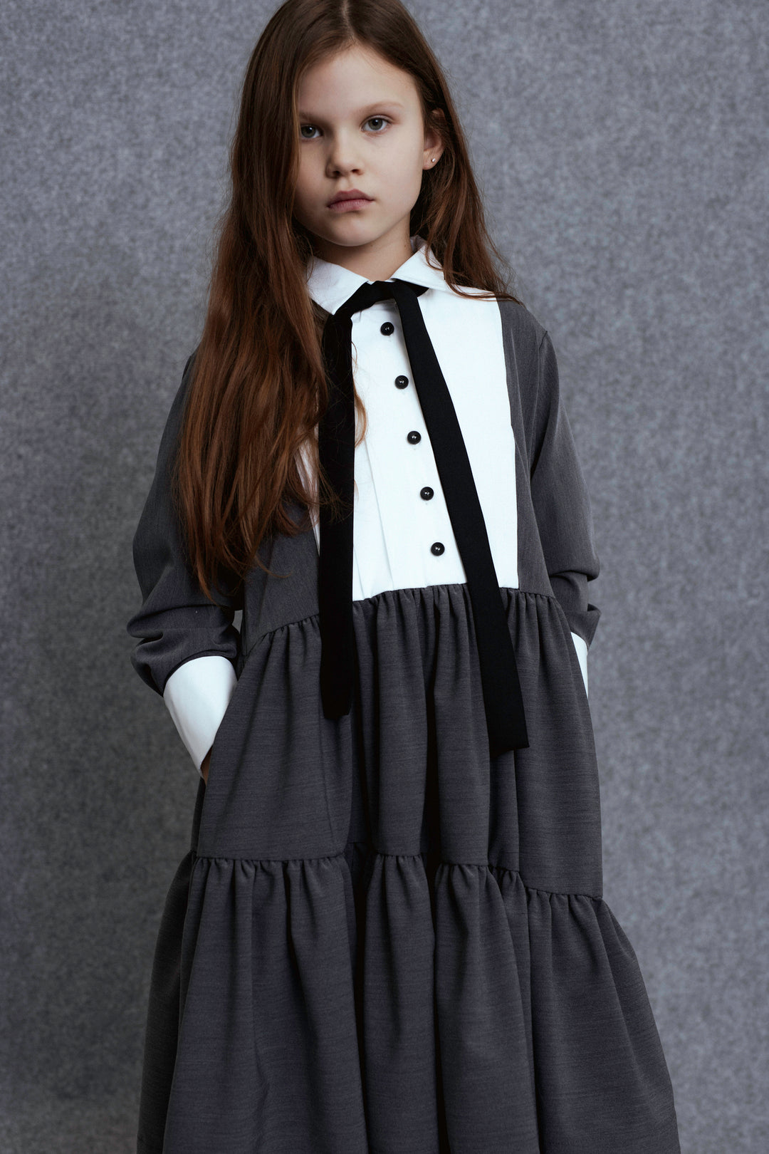 Douro-Dress-Dark grey