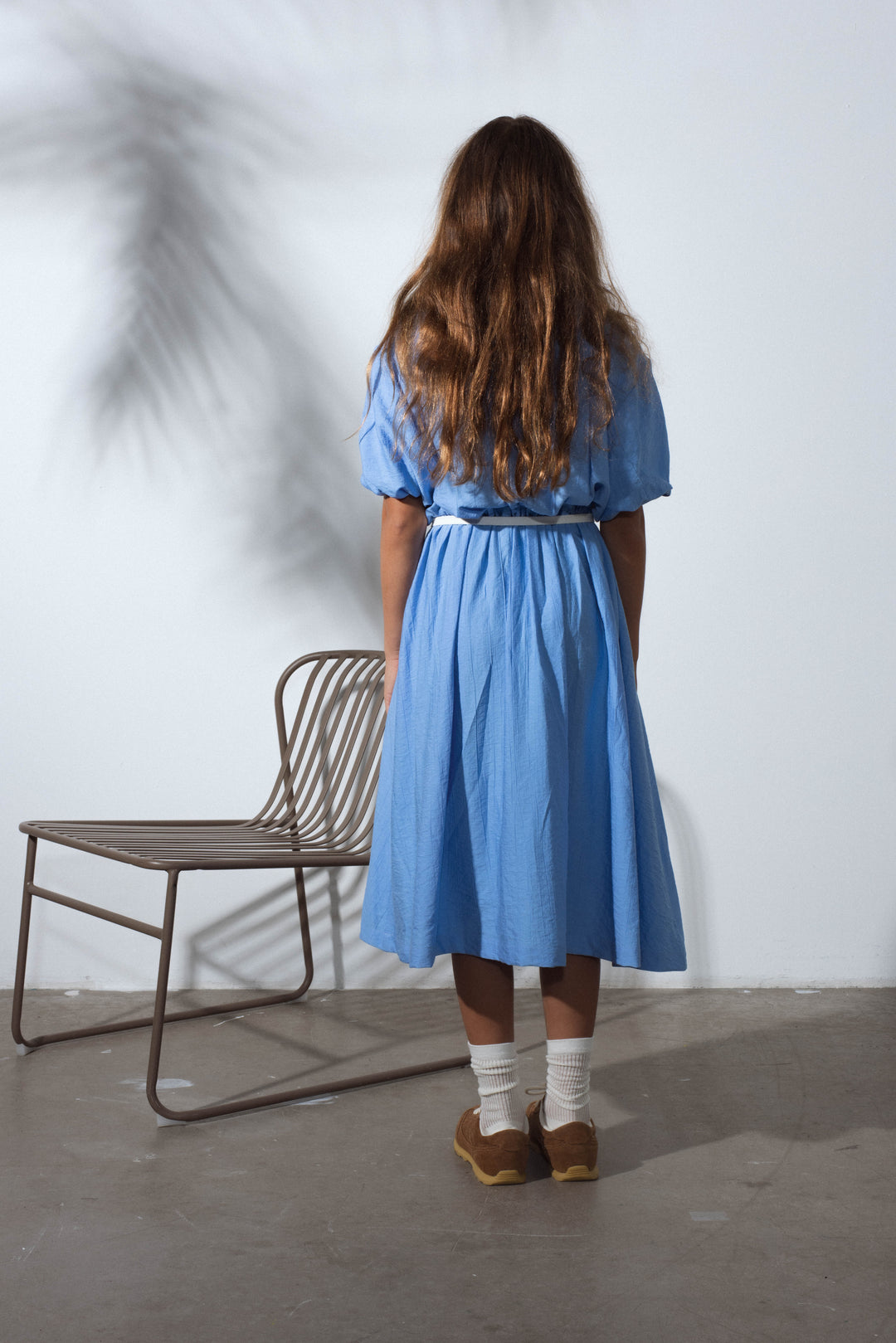 AEOLIAN DRESS-SKY BLUE