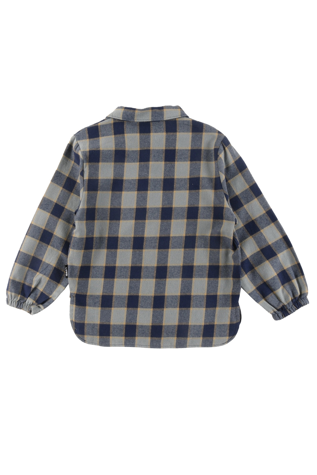 USH01 CLAN-Shirt-CHECK Indigo