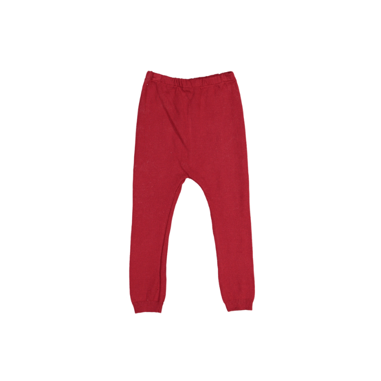 AW6008-BABY RIBBED PANTS-RED