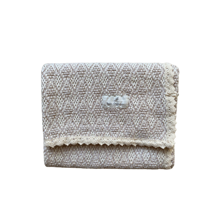 Crochet Blanket-Taupe