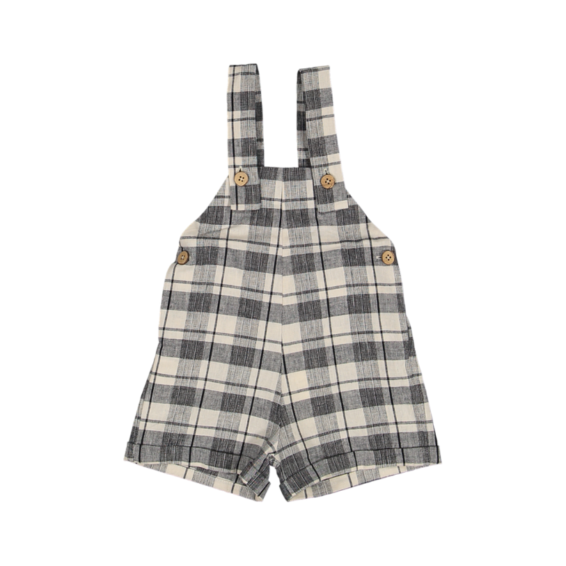 OVERALL BABY-Plaid