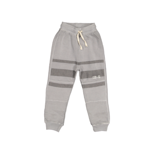 TERRIBLE TWO JOGGERS-Stripe Natural Grey