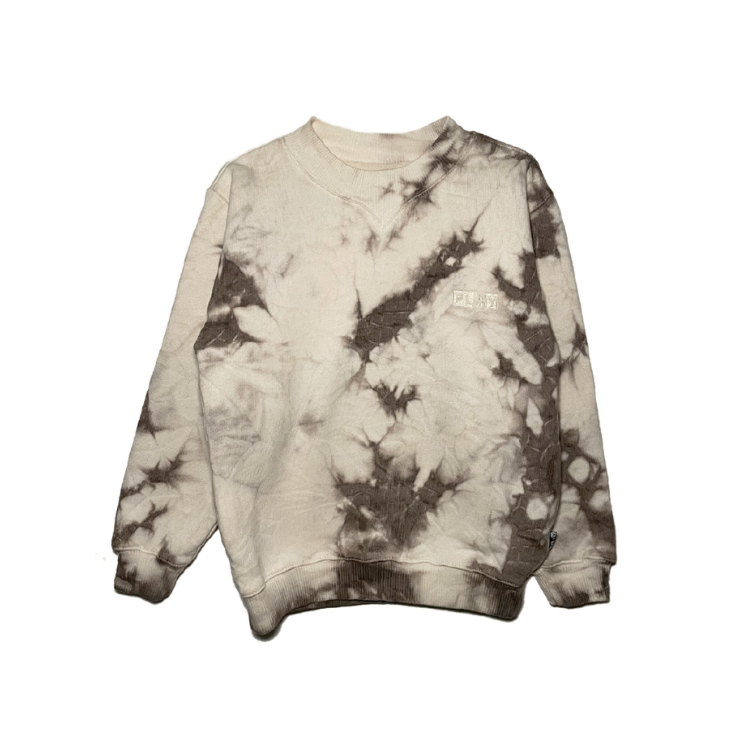 TERRIBLE TWOS SWEATER-ARMY TIE DYE