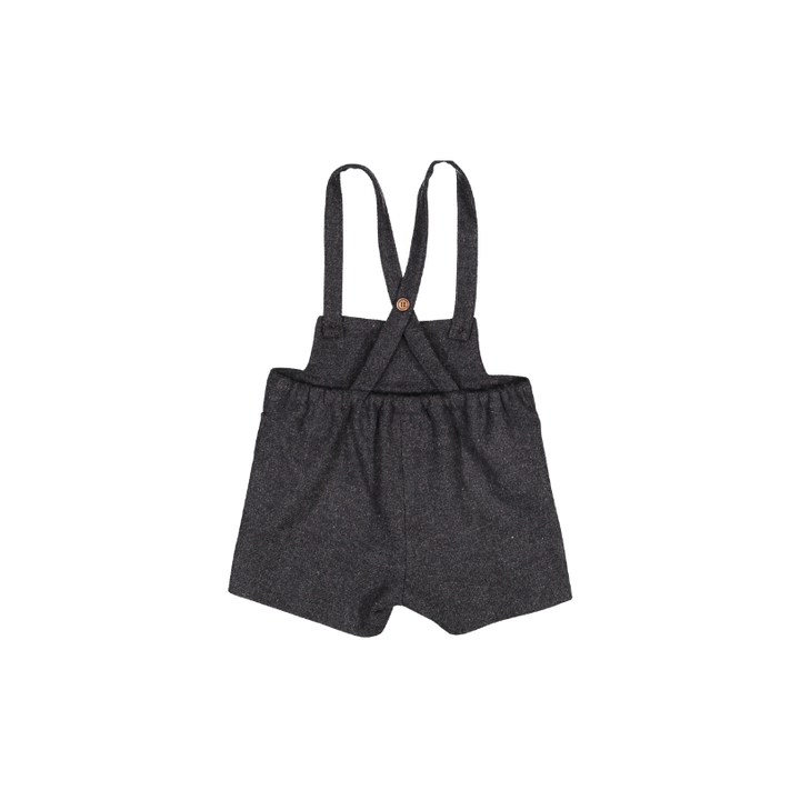 7.4-DARK GREY WOOLEN ROMPER SUIT W/POCKETS