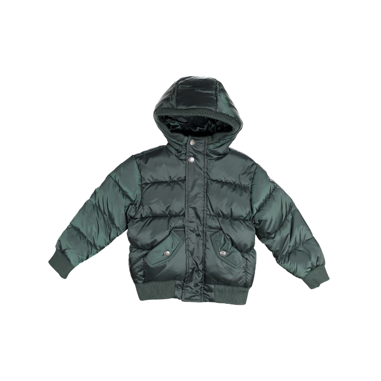 C5PC-PUFFY COAT-Forest Green