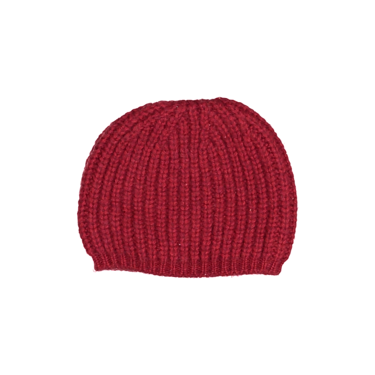 AW7004-BABY HAT WHOOL-RED