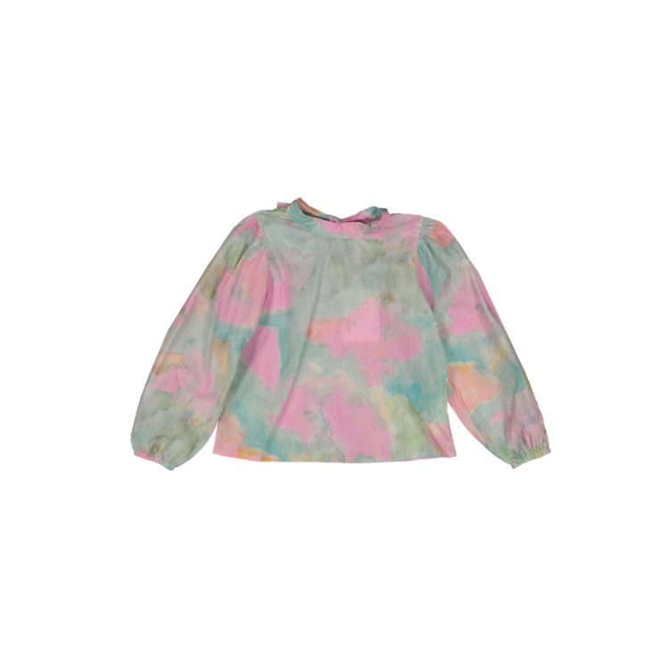 VIOLETTA BLOUSE-Watercolor