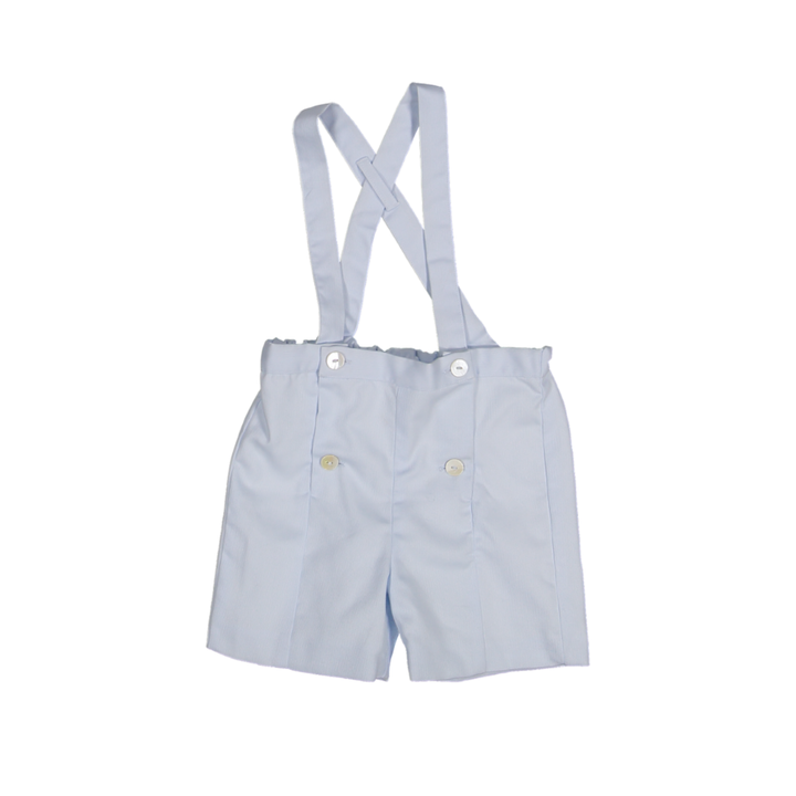 34115-TPQ04 SHORTS,DUNGAREES,TROUSERS - BLUE CELESTE PIQUE