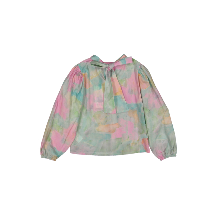 VIOLETTA BLOUSE-Watercolor