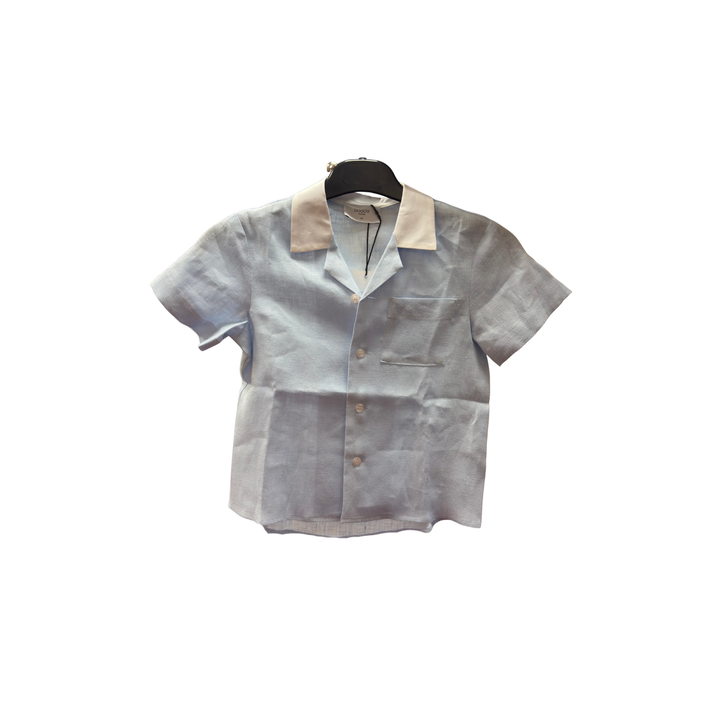 Special Edition Aria Shirt Linen-Blue