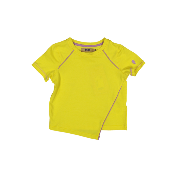 3LS25_2071-ORIGAMI TEE-Buttercup Yellow