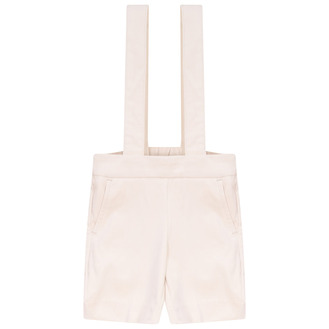 VAL VELVET BERMUDAS-CREAM