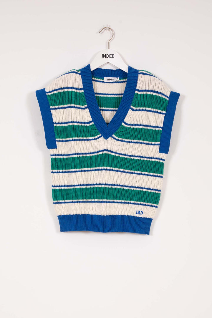 KNIT SWEATER VALENTINA-GREEN