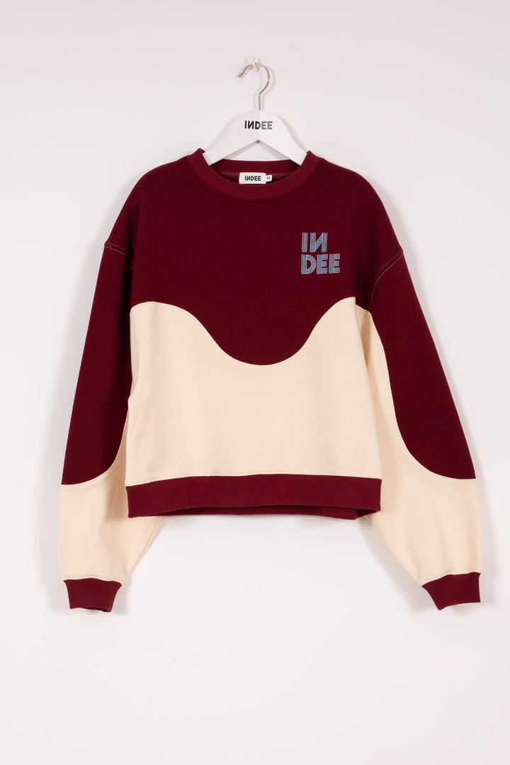 SWEATER VENUS-ROOIBOS RED