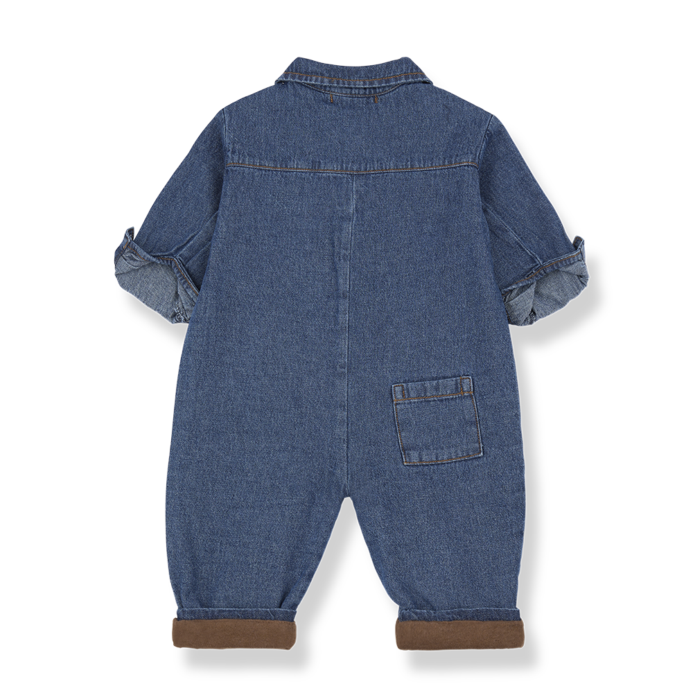 VITUS-lined overall-denim