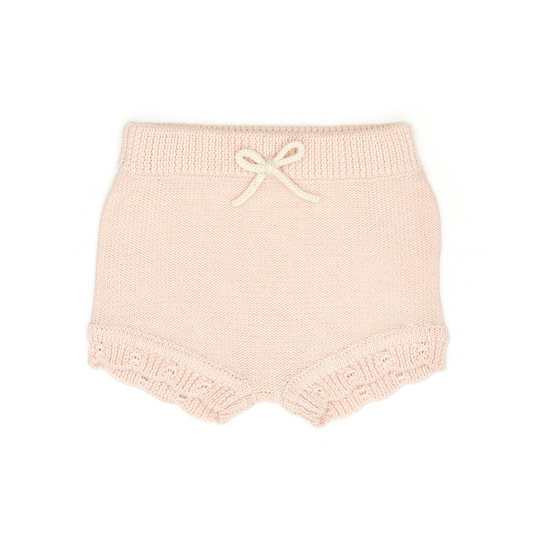 VK012/003 Stawberry top/LACY SHORTS SET-Light Pink/Red