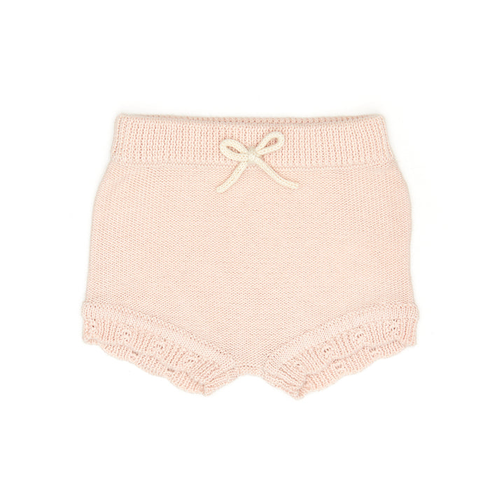 VK012/003 Stawberry top/LACY SHORTS SET-Light Pink/Red