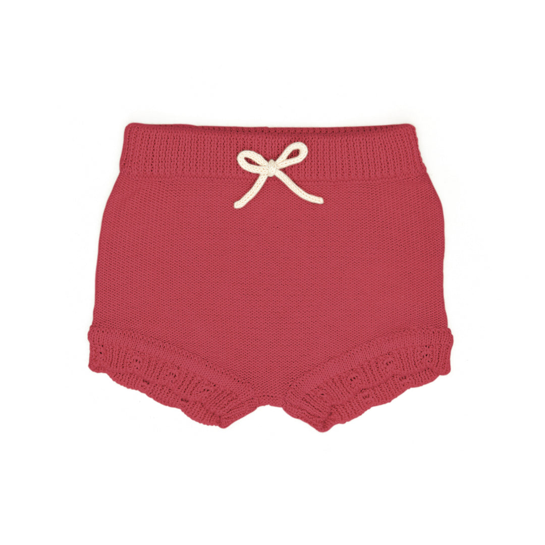 VK024/012 Stawberry top/LACY SHORTS SET-NATURAL