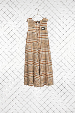 BLISS WAY DRESS-Plaid