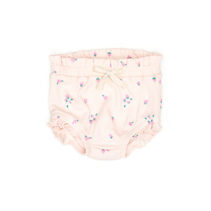 VR006/009 LARA TOP/RUFFLE BLOOMER SET-Light Pink