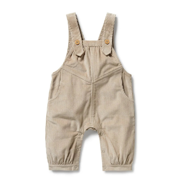 Sand Organic Cord Overall