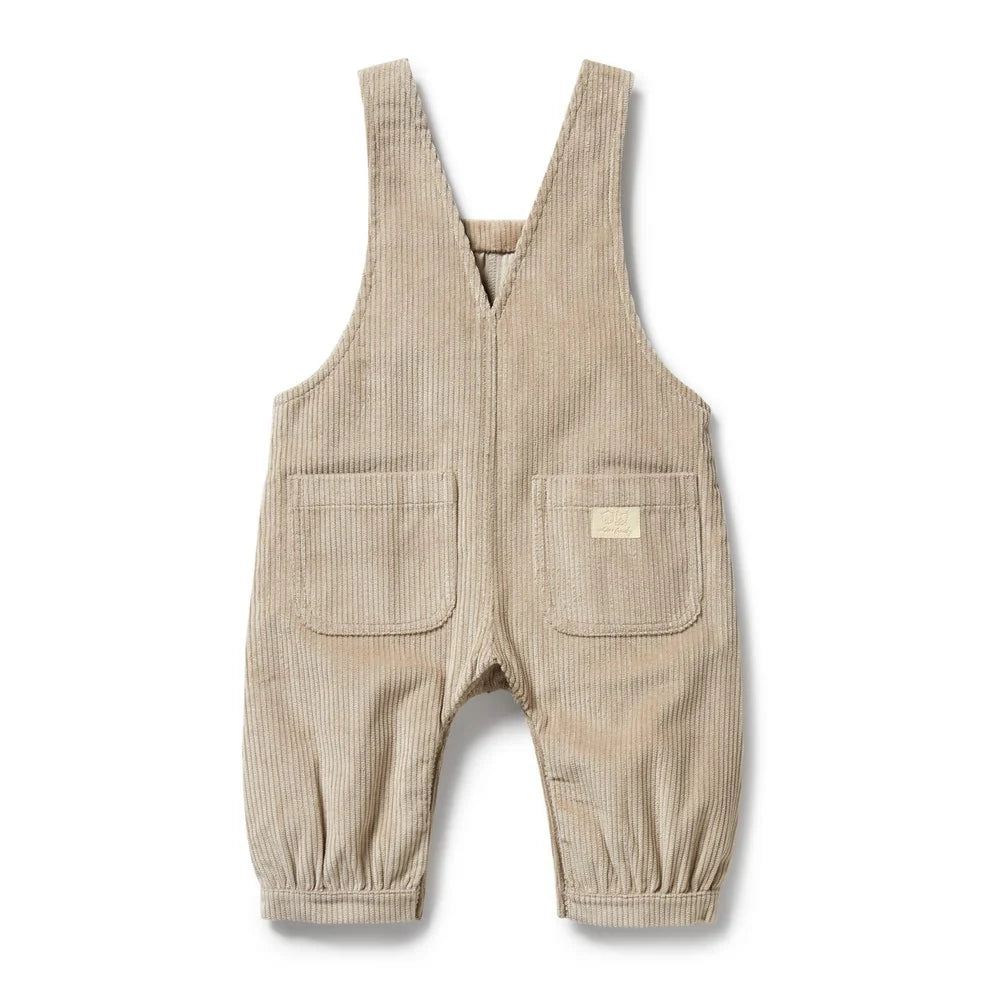 Sand Organic Cord Overall
