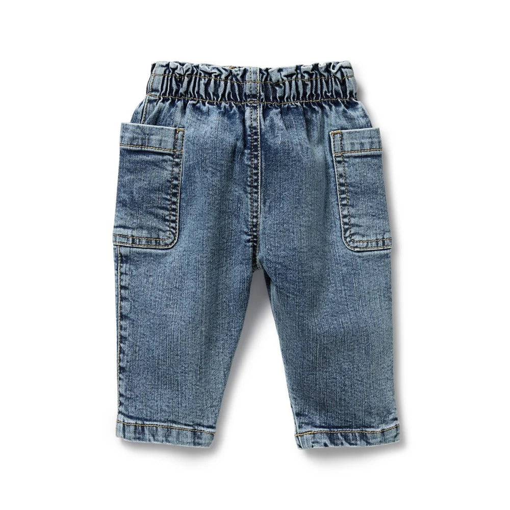 Organic Denim Pant