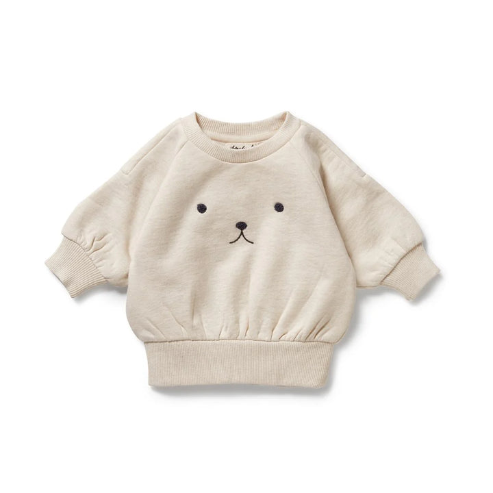 Oatmeal Organic Terry Sweat