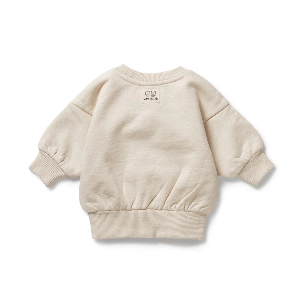 Oatmeal Organic Terry Sweat