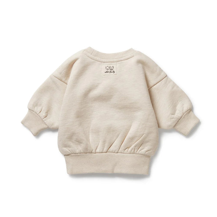 Oatmeal Organic Terry Sweat