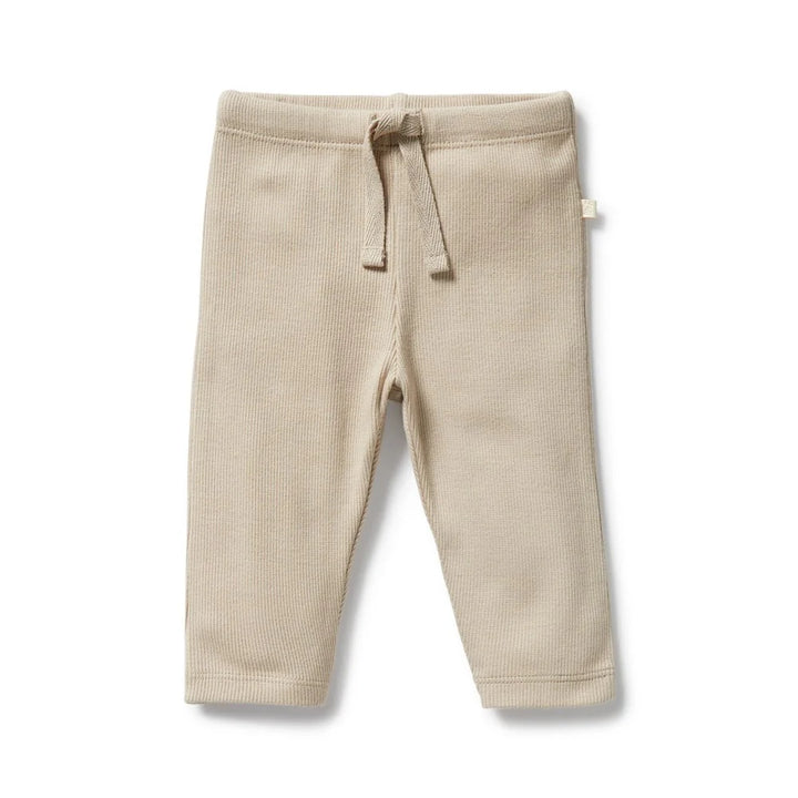 Biscuit Organic Rib Legging