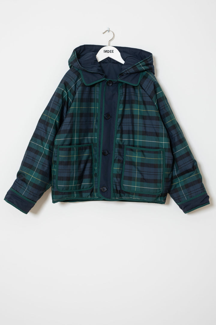 WINDY REVERSIBLE NYLON JACKET - NAVY