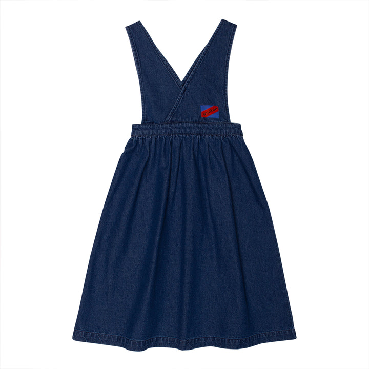 W99-CHIO PINAFORE-INDIGO MID WASH