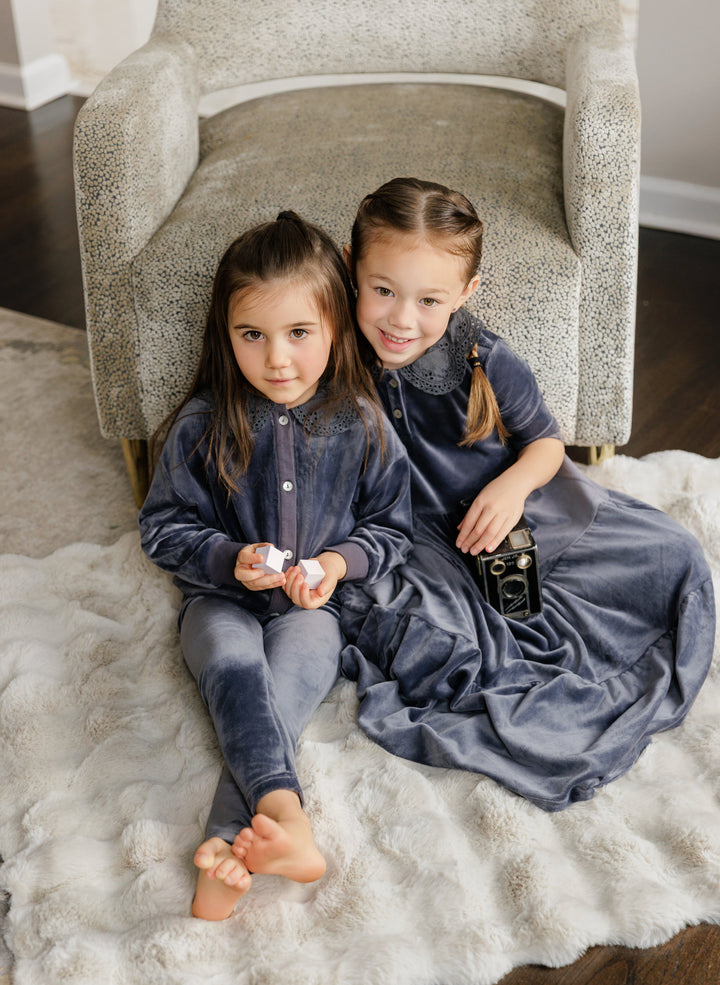 WP26010P Shabbos Essentials Cardigan PJ - Grey